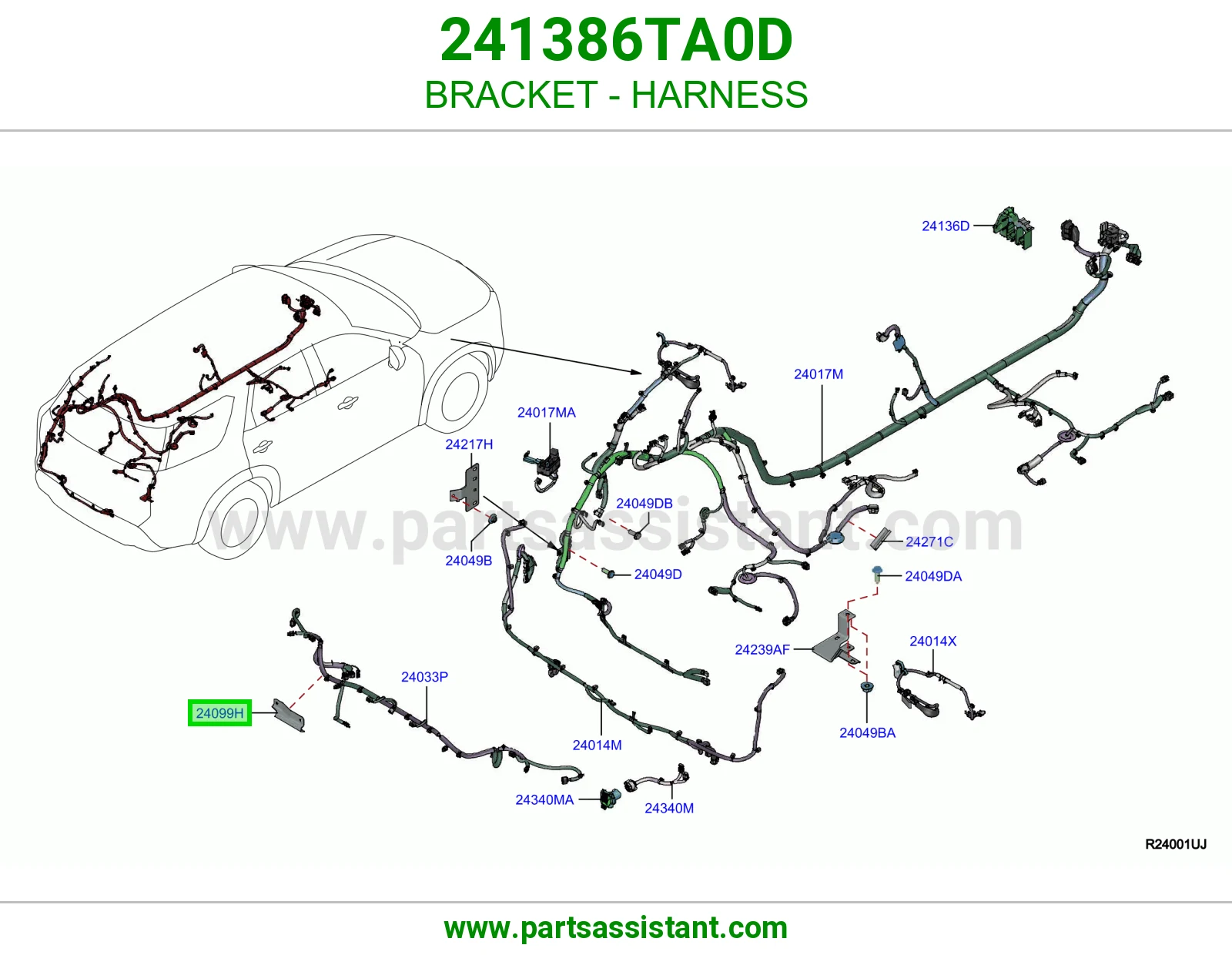 قاعدة ضفيرة 241386TA0D