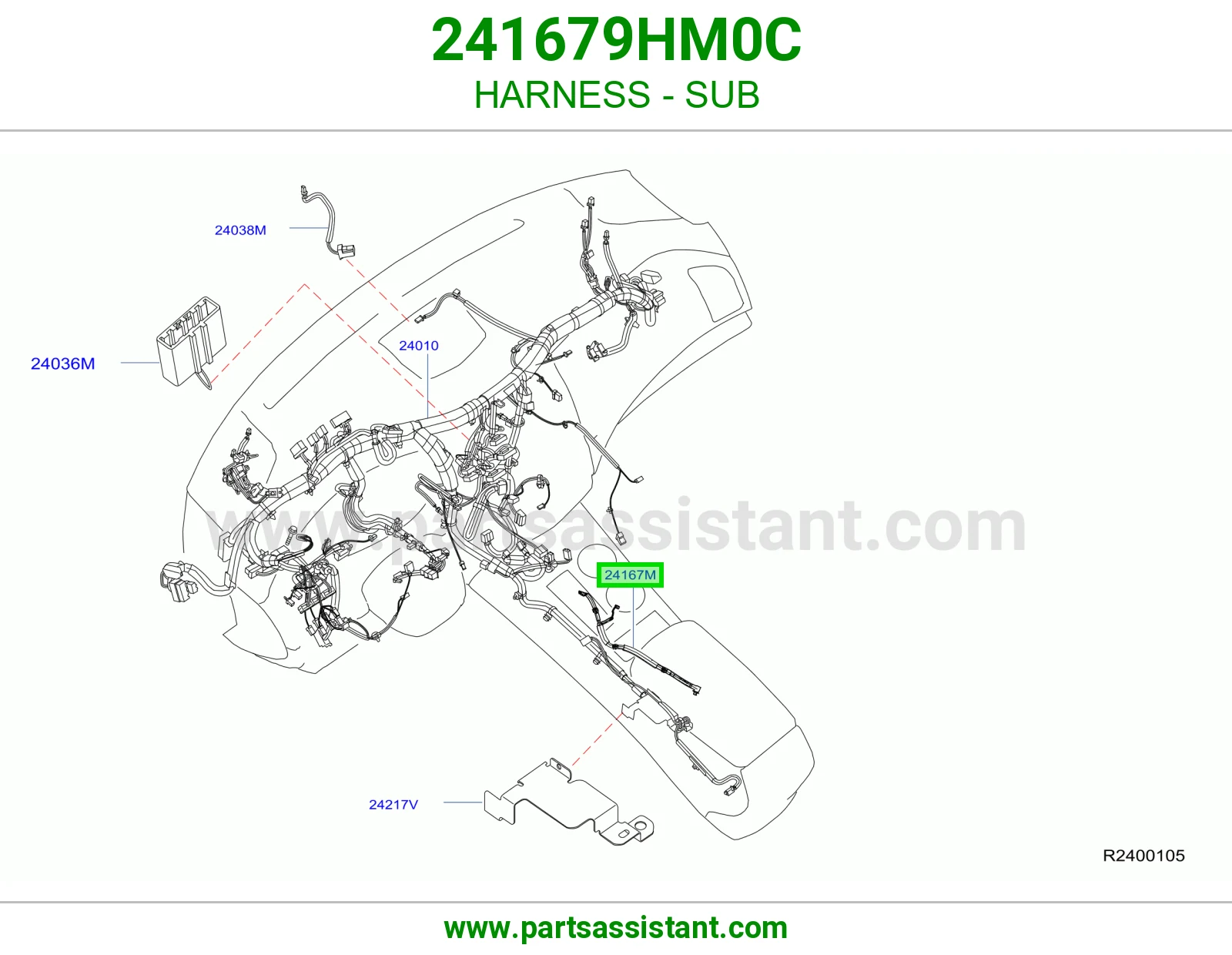 ضفيرة فرعي 241679HM0C