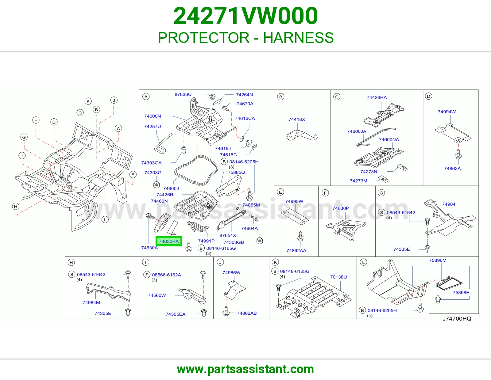 واقي ضفيرة 24271VW000