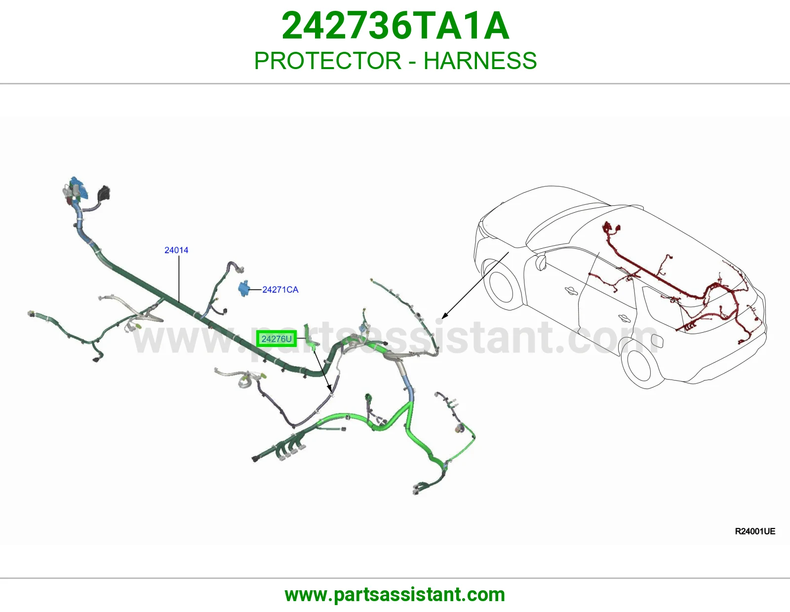 واقي ضفيرة 242736TA1A