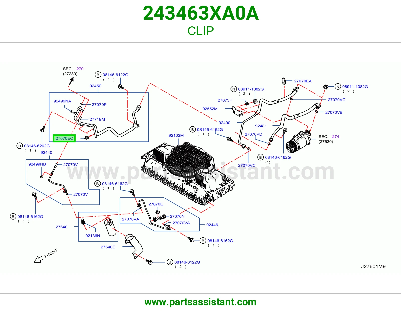 كلبس 243463XA0A