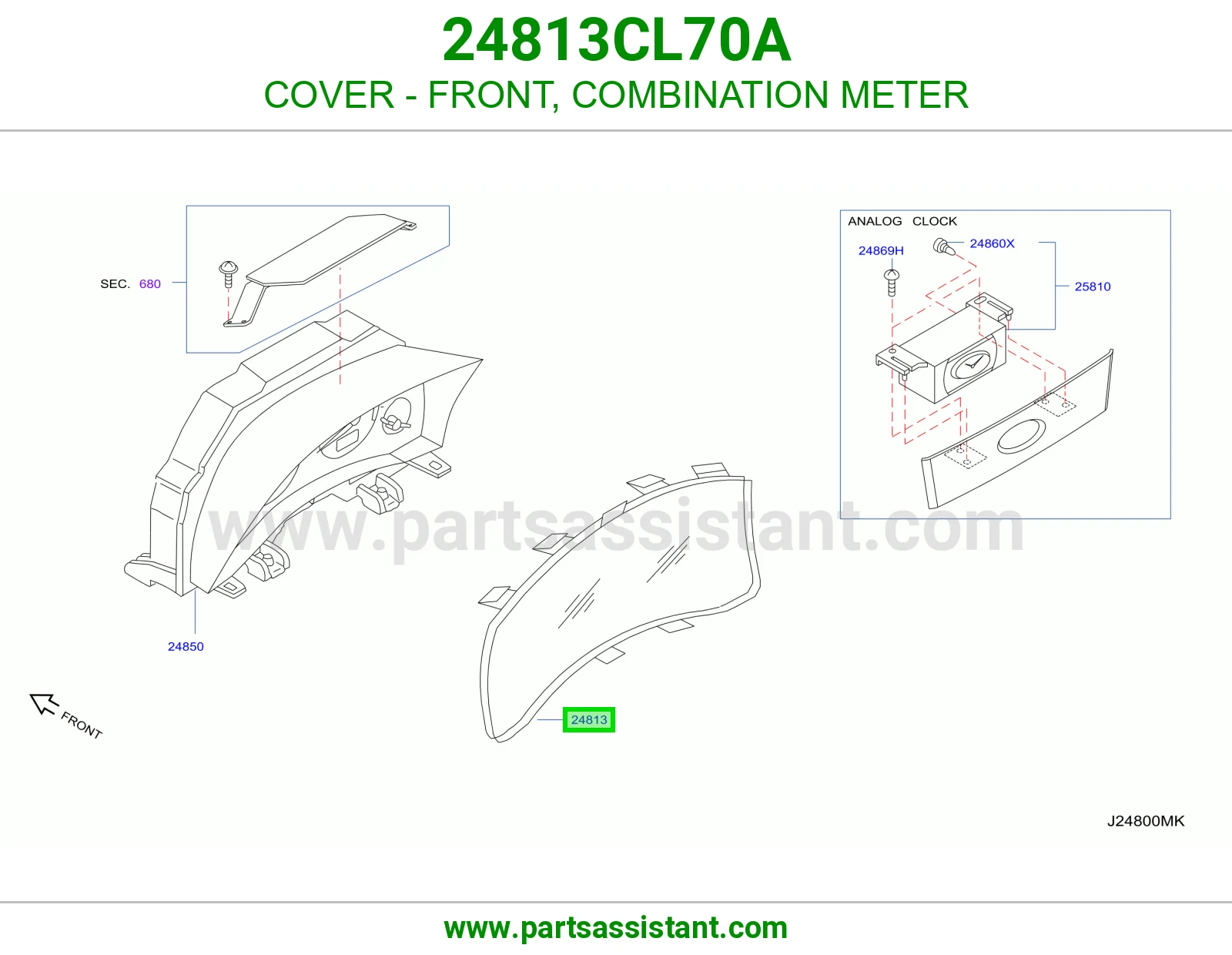 قزاز طبلون 24813CL70A