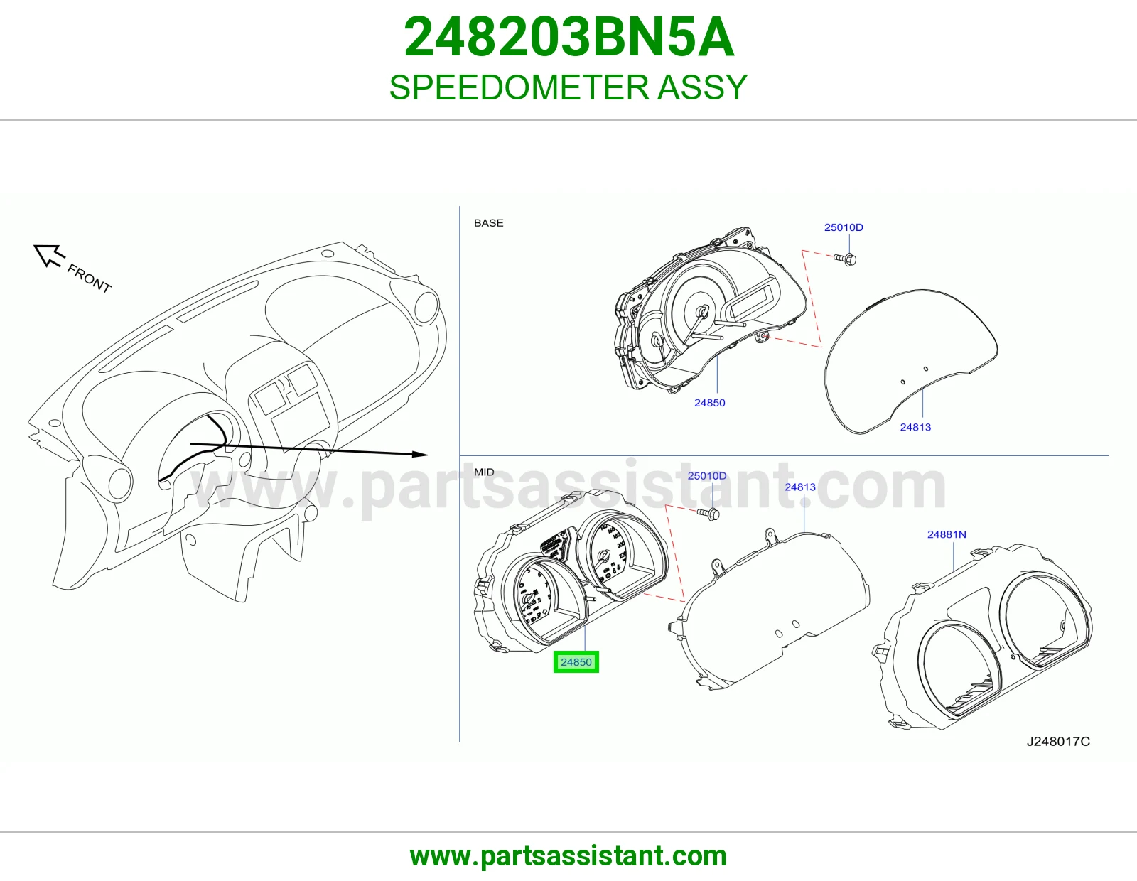 عداد سرعة كامل 248203BN5A