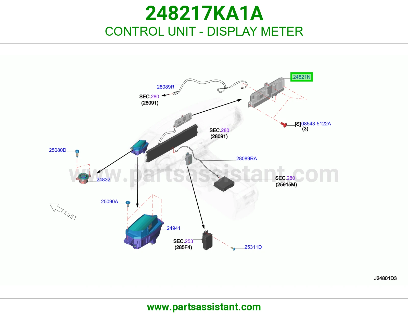 كمبيوتر شاشة عدادات 248217KA1A