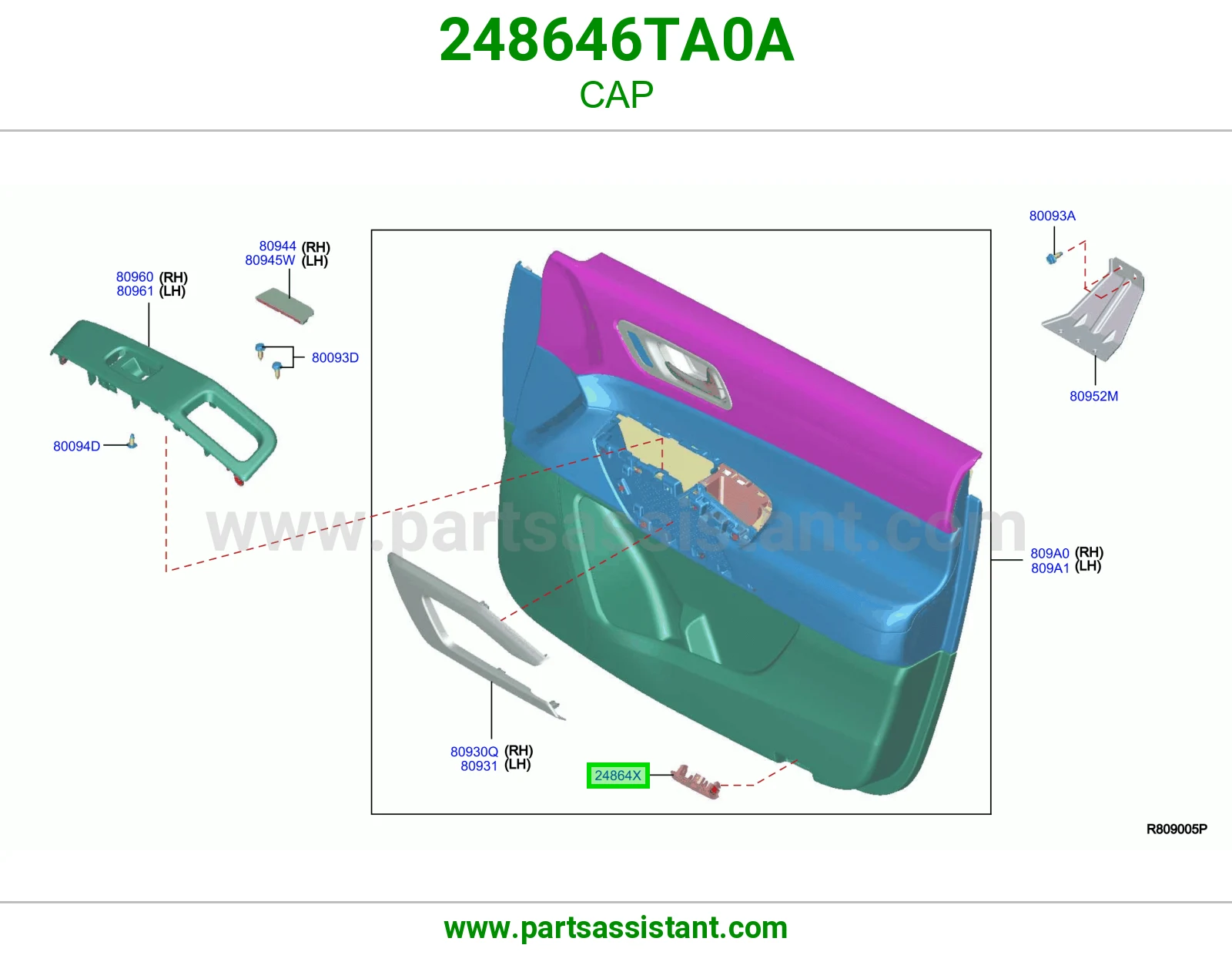 غطاء 248646TA0A