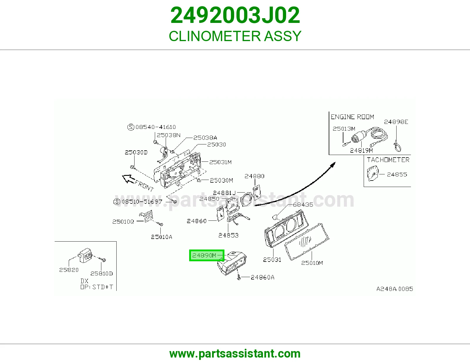 مقياس ميلان كامل 2492003J02