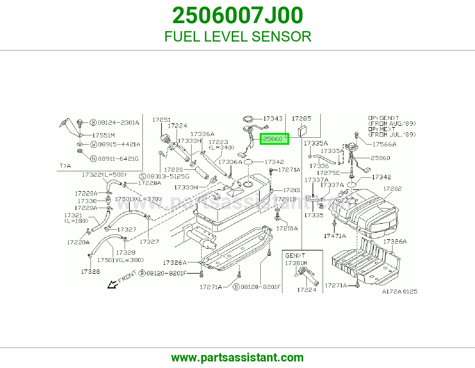 عوامه بنزين 2506007J00