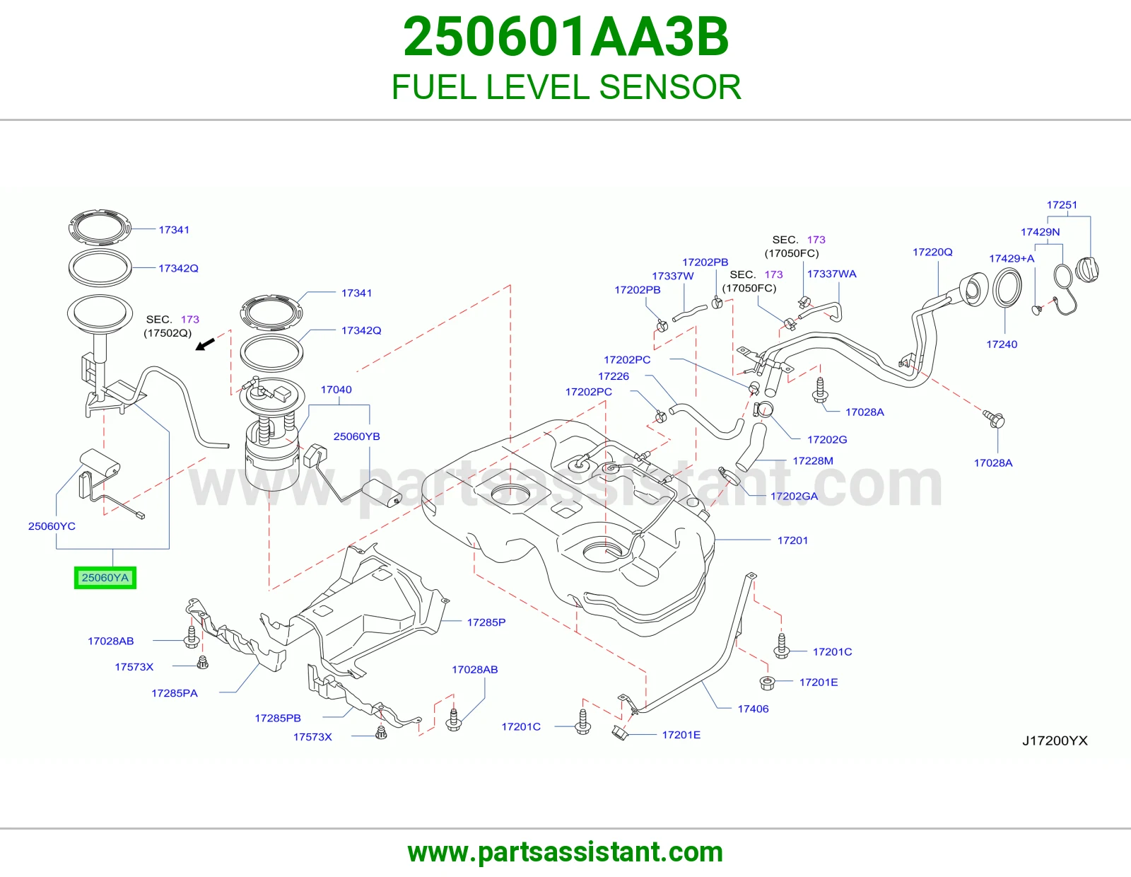 عوامه بنزين 250601AA3B