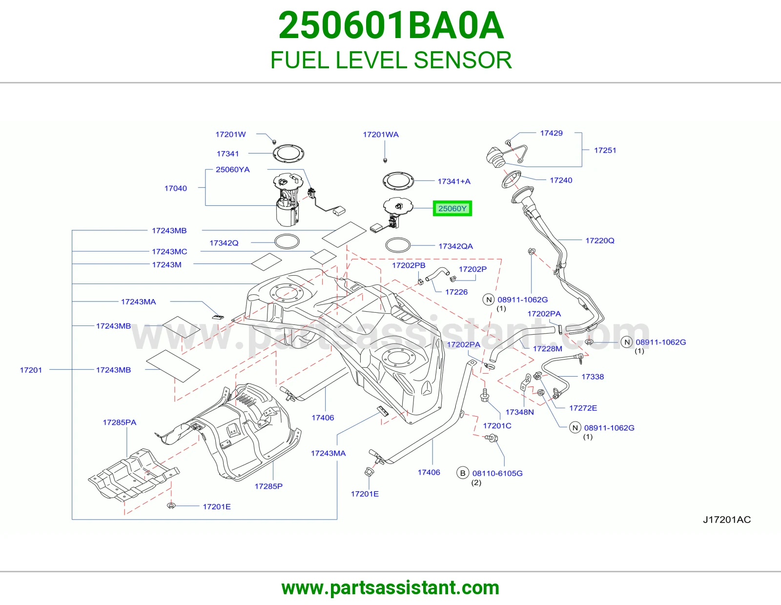 عوامه بنزين 250601BA0A