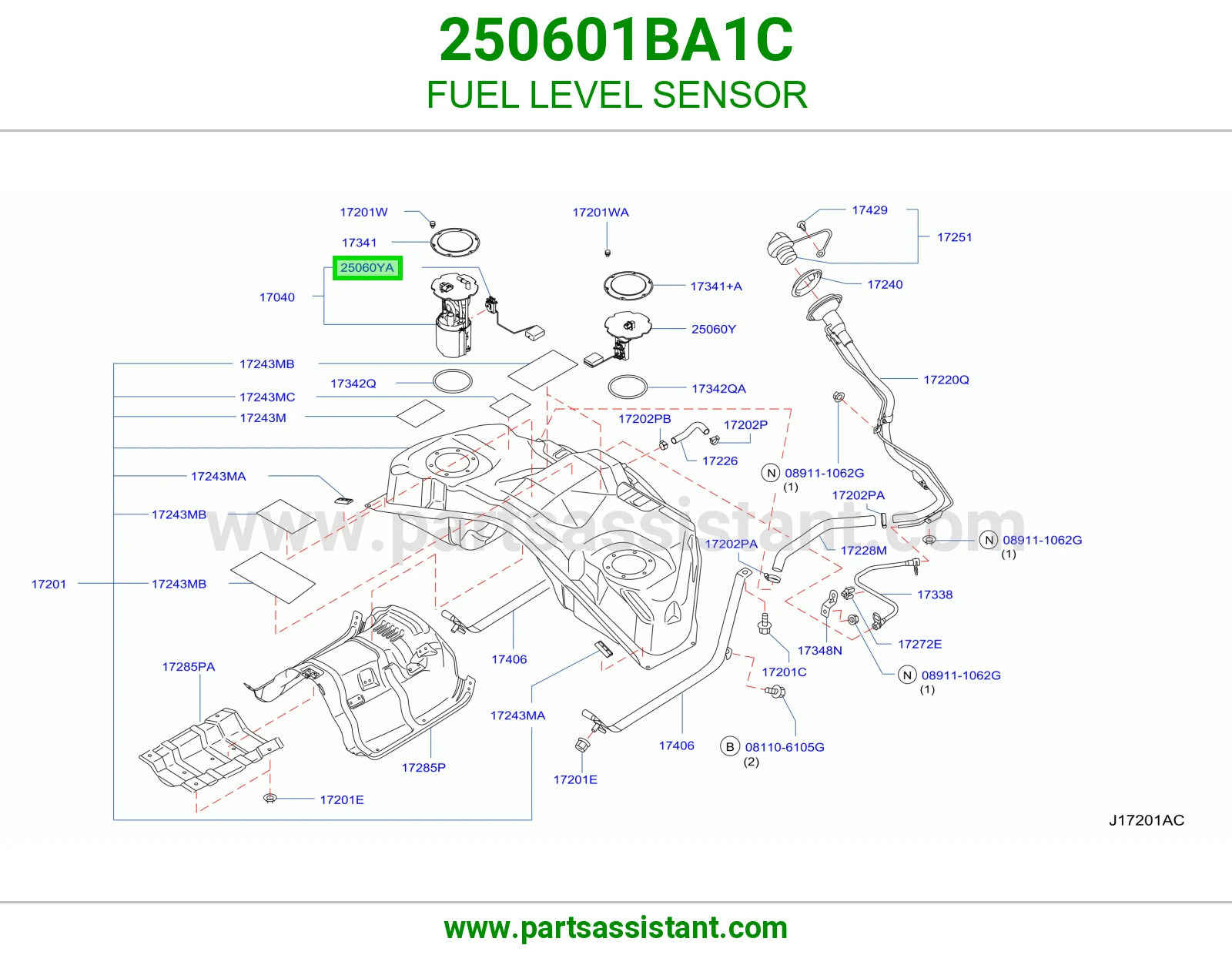 عوامه بنزين 250601BA1C
