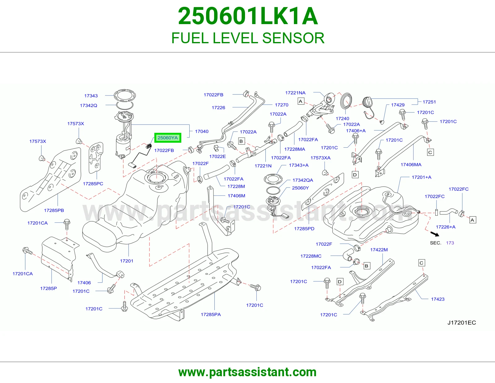 عوامه بنزين 250601LK1A