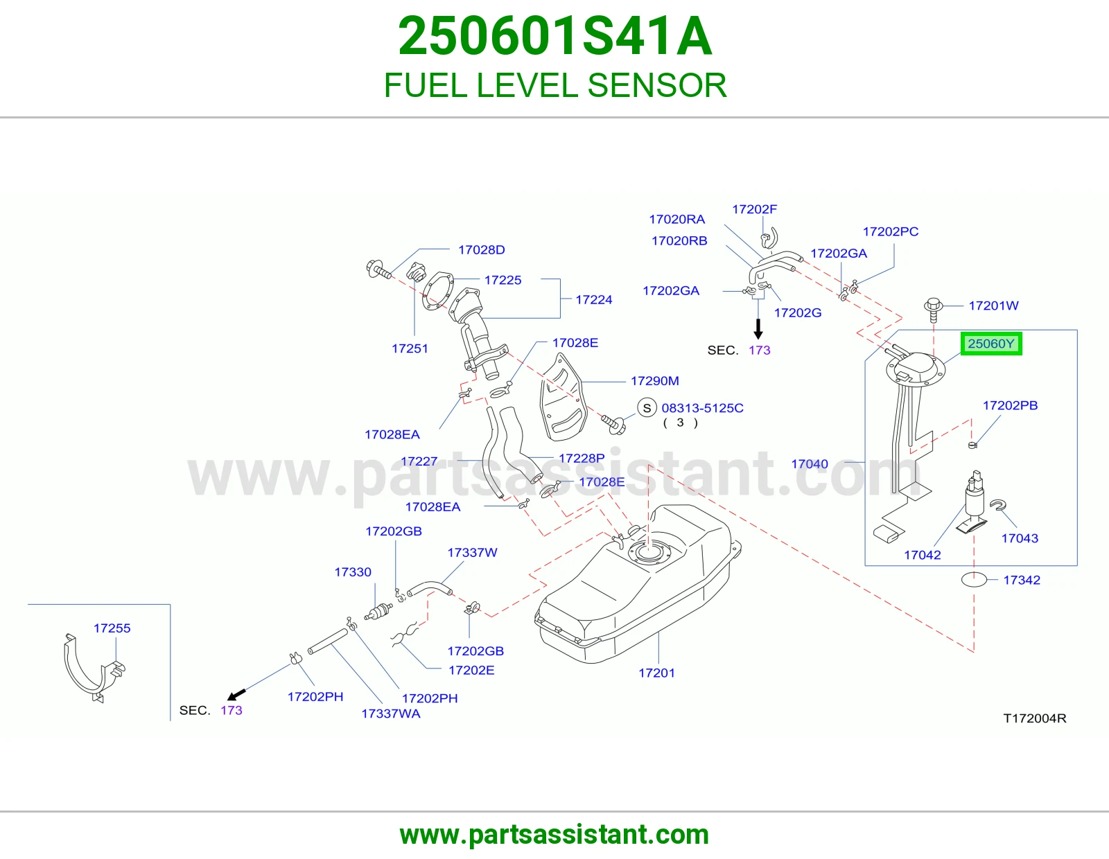 عوامه بنزين 250601S41A