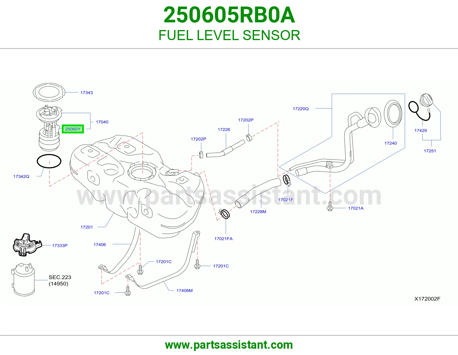عوامه بنزين 250605RB0A