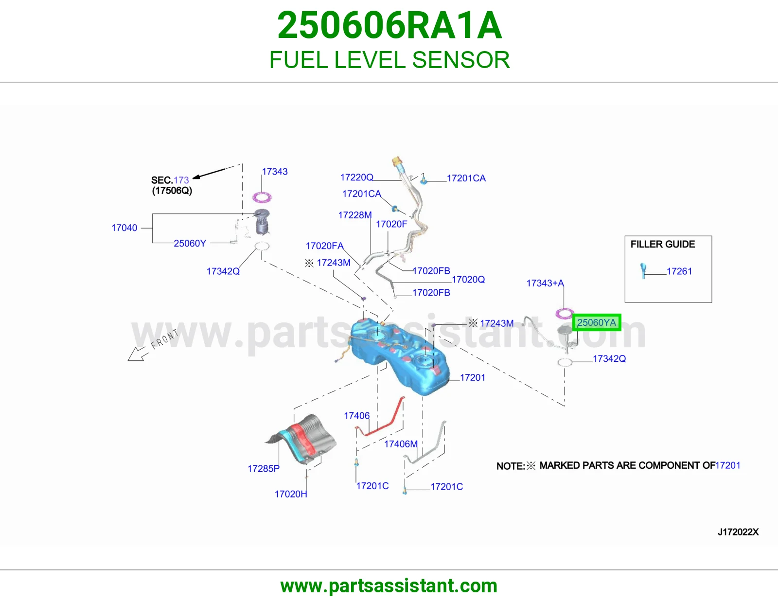 عوامه بنزين 250606RA1A