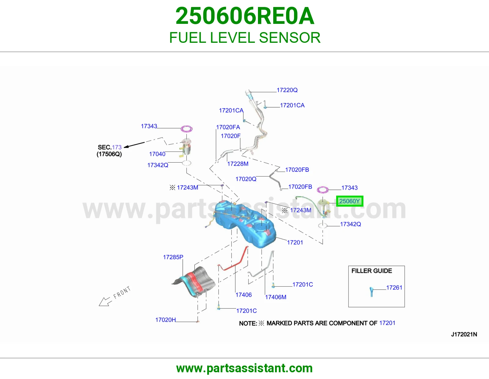 عوامه بنزين 250606RE0A