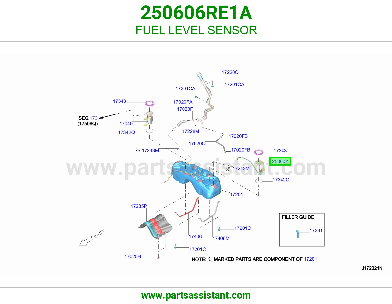 عوامه بنزين 250606RE1A