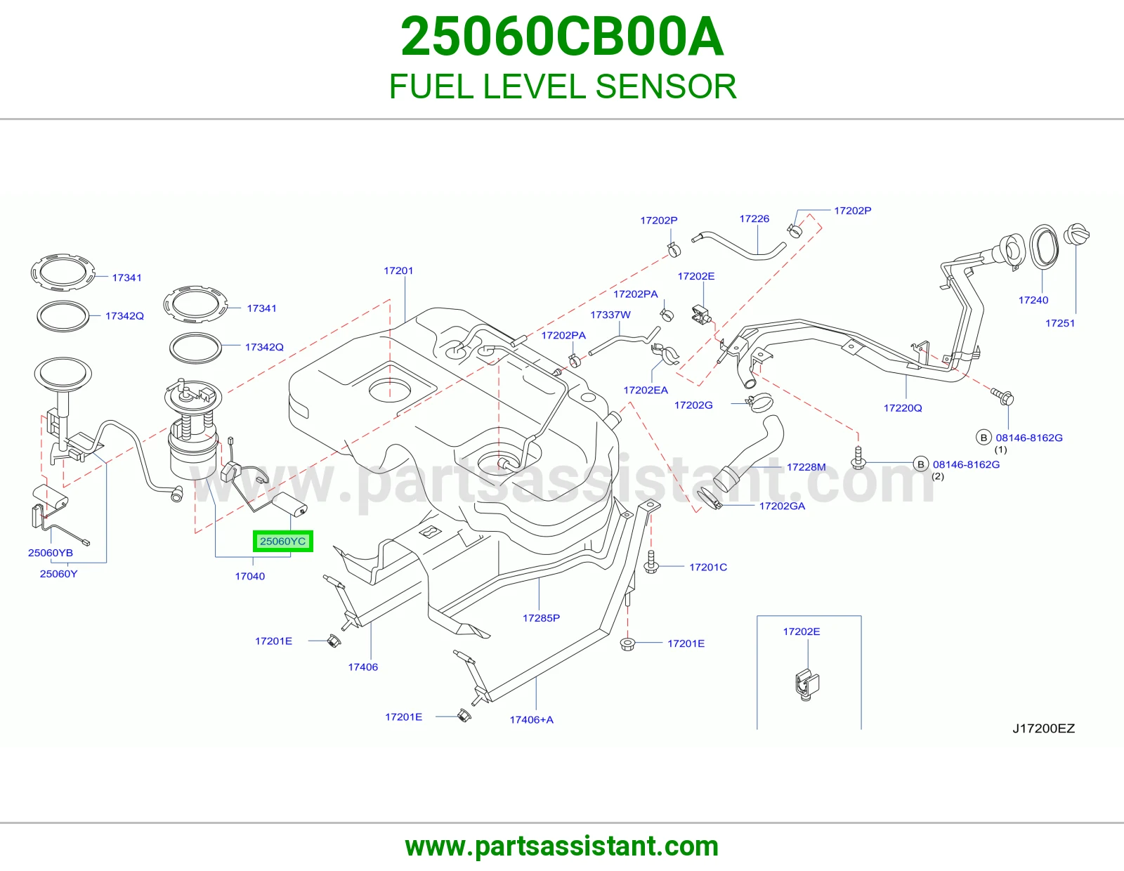 عوامة بنزين 25060CB00A