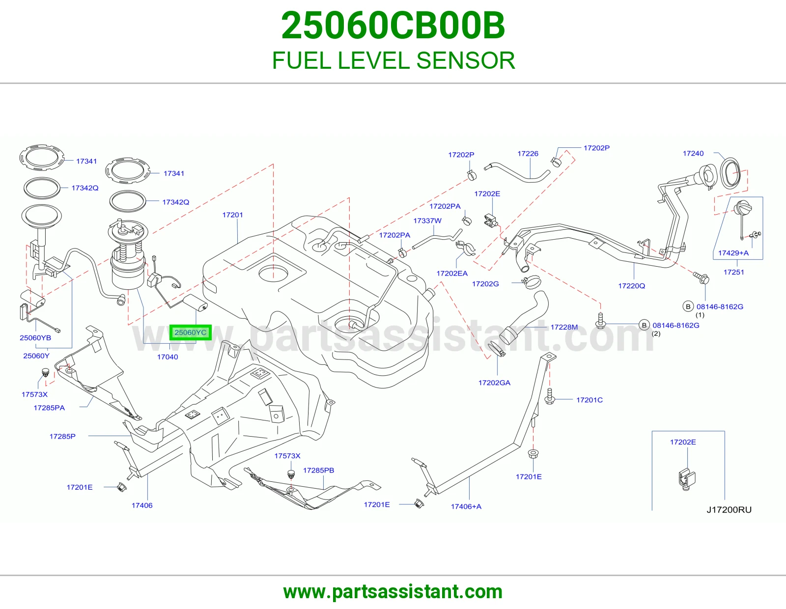 عوامة بنزين 25060CB00B