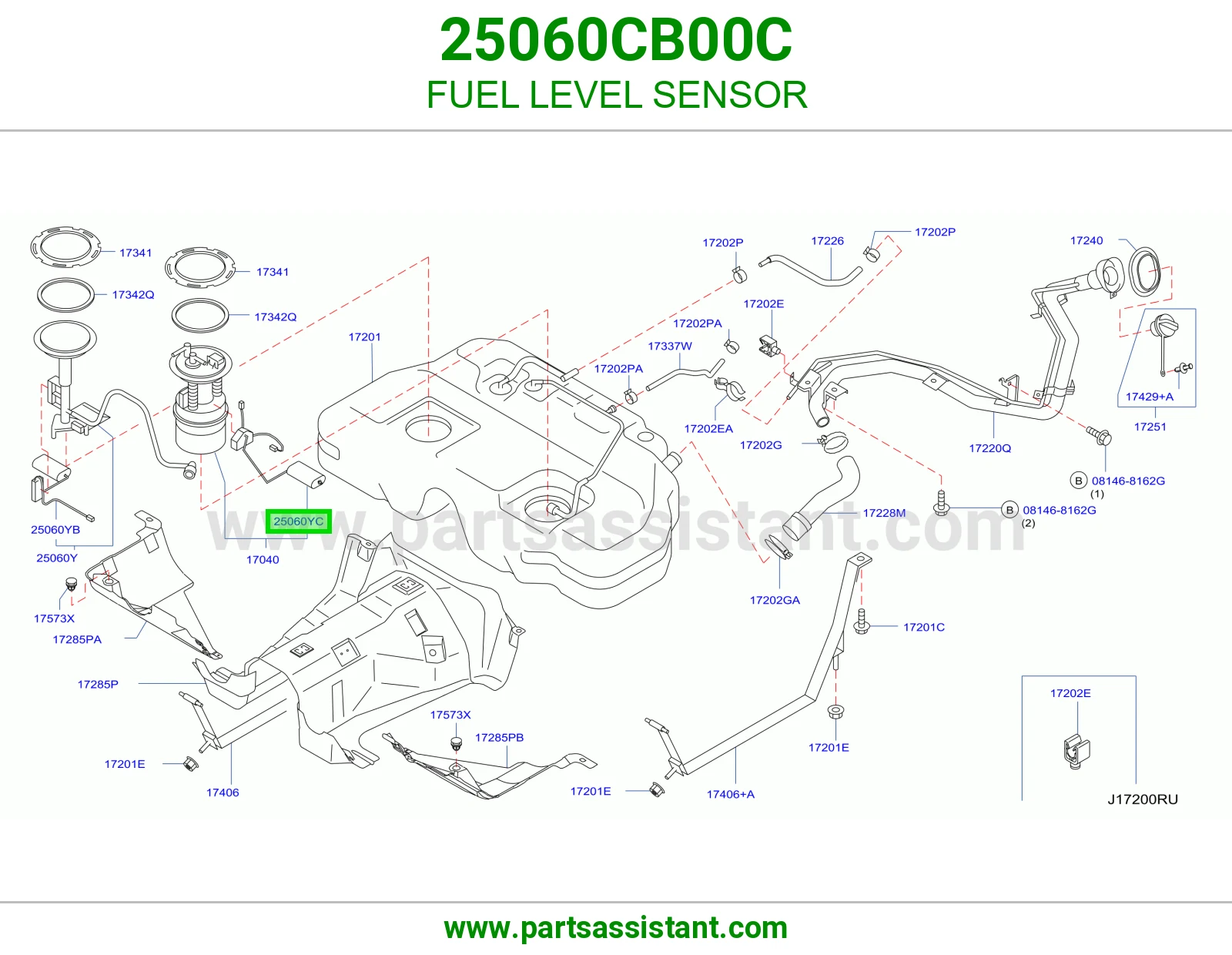 عوامة بنزين 25060CB00C