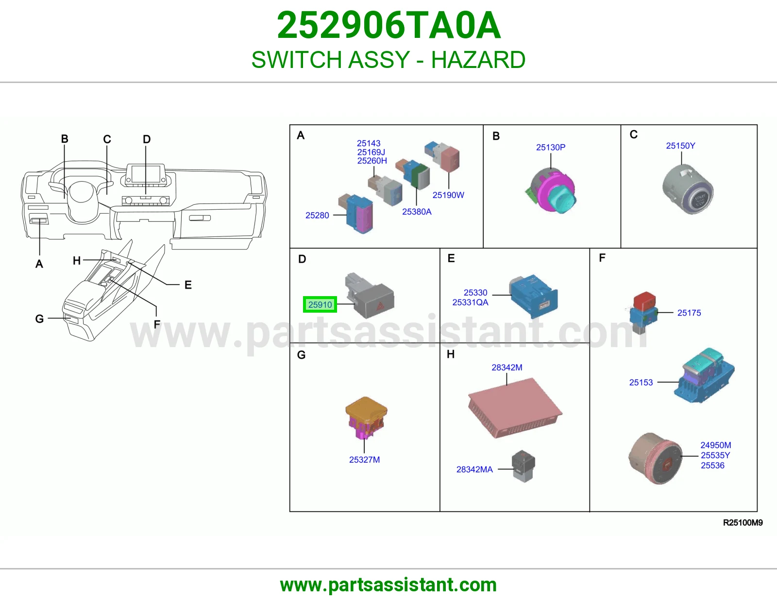 سويتش فليشر 252906TA0A
