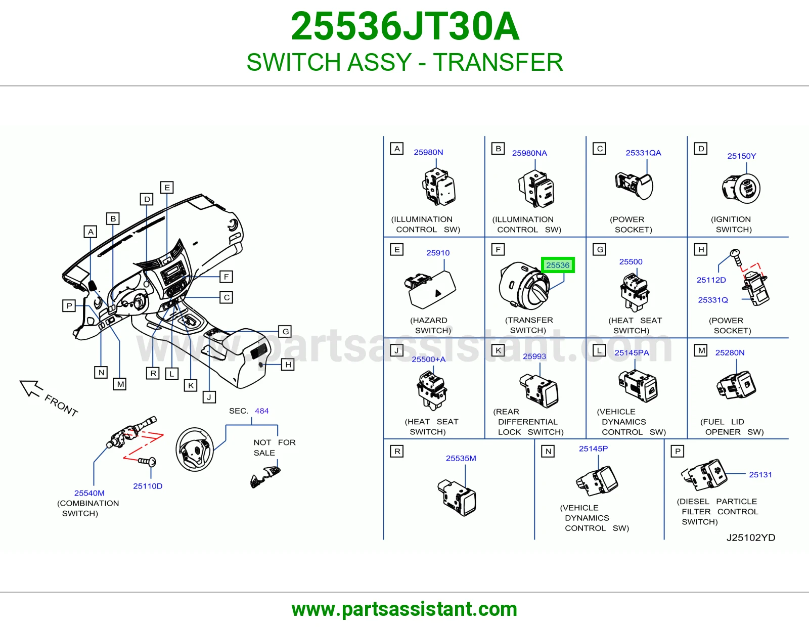 سويتش دبل كامل 25536JT30A