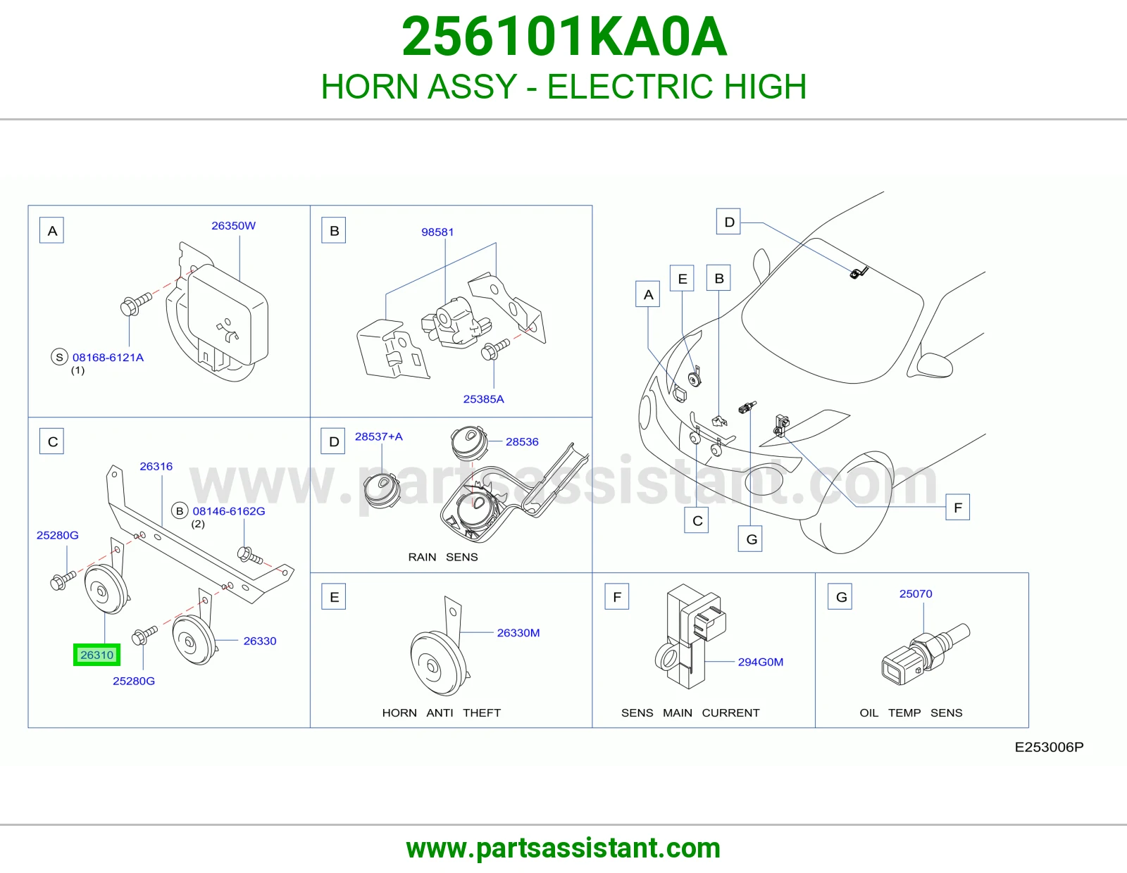 بوري عالي 256101KA0A