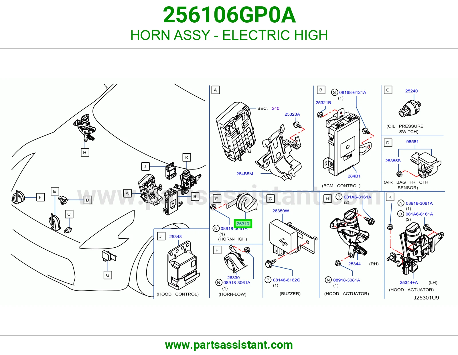 بوري عالي 256106GP0A