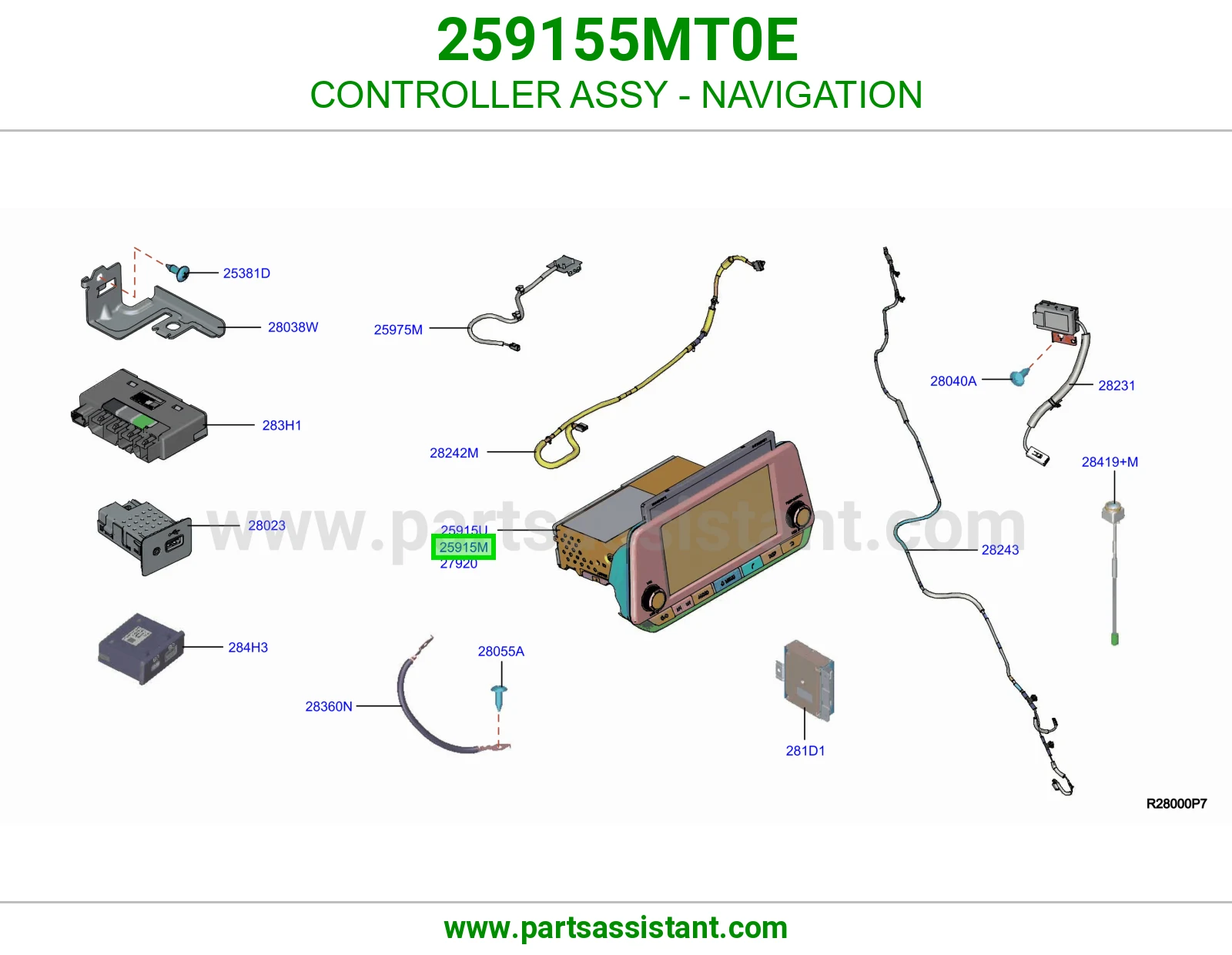 كنترول ملاحة كامل 259155MT0E