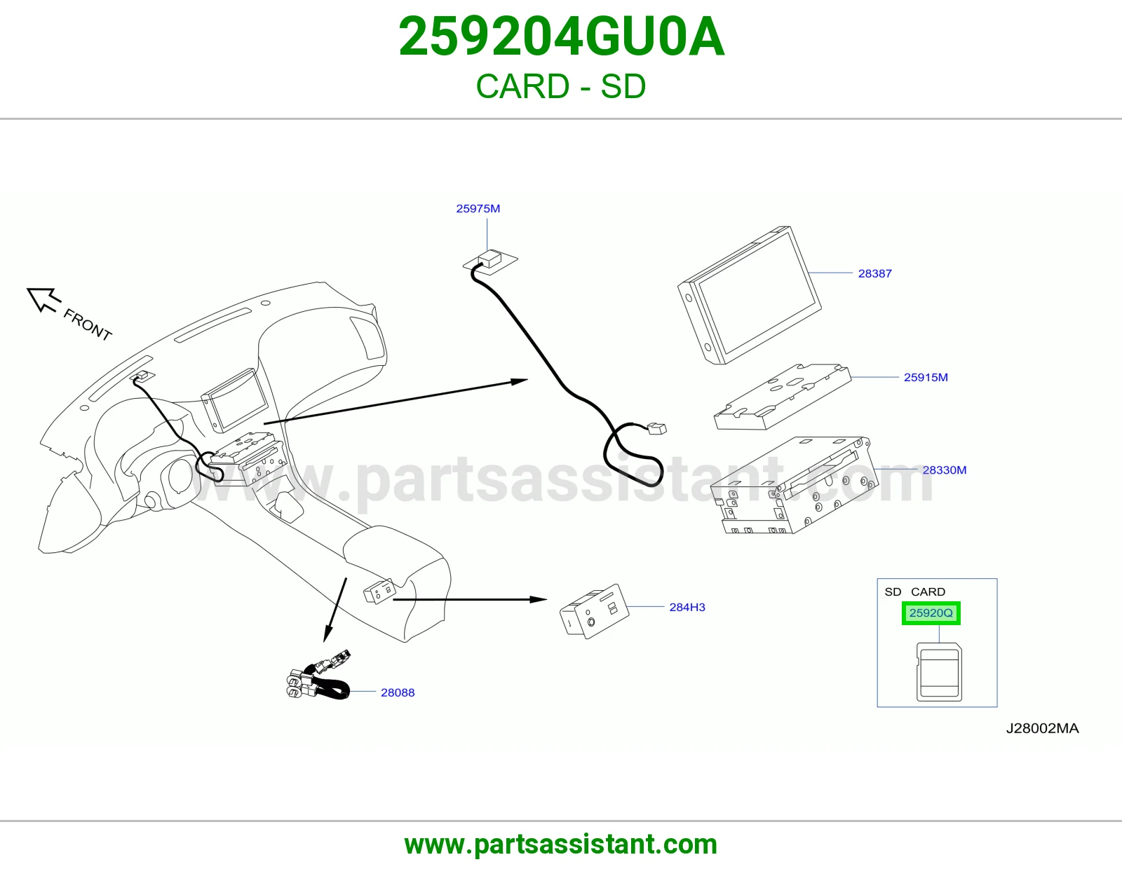 ذاكره خرائط 259204GU0A