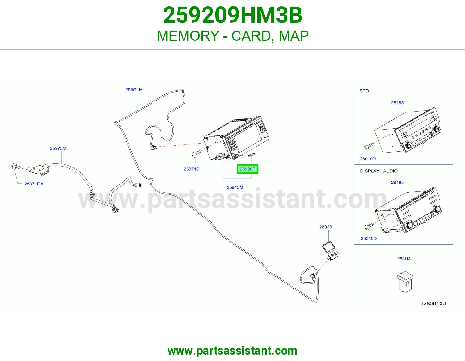 ذاكره خرائط 259209HM3B