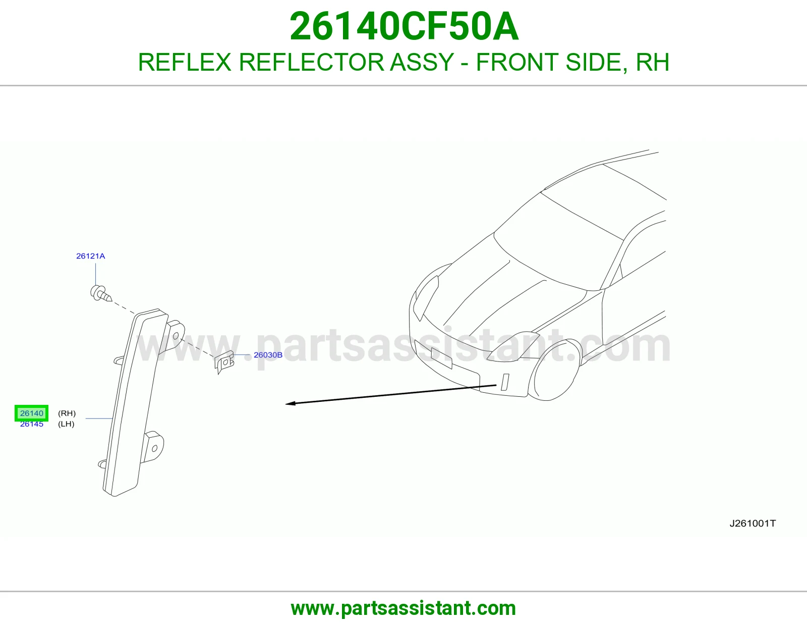 اسطب صدام امامي يمين 26140CF50A