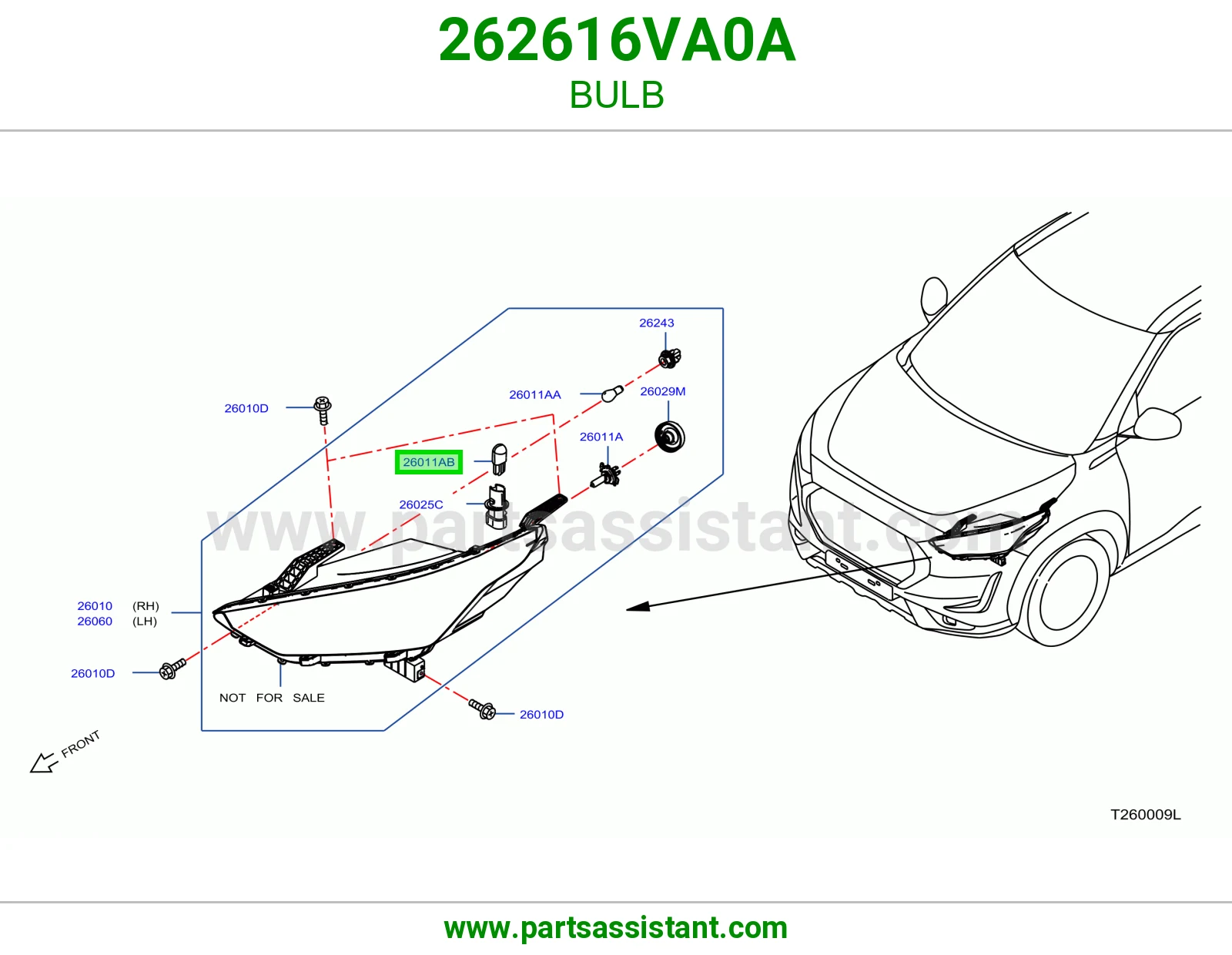 لمبة 262616VA0A