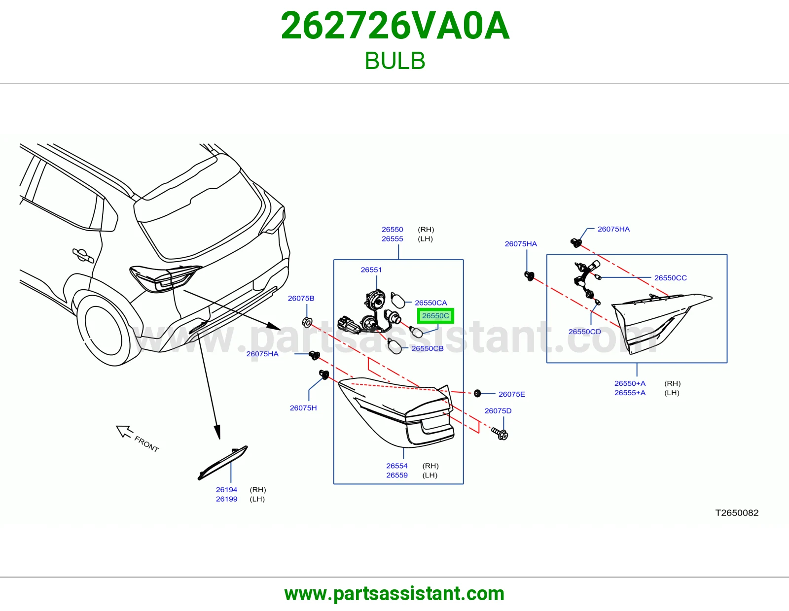 لمبة 262726VA0A