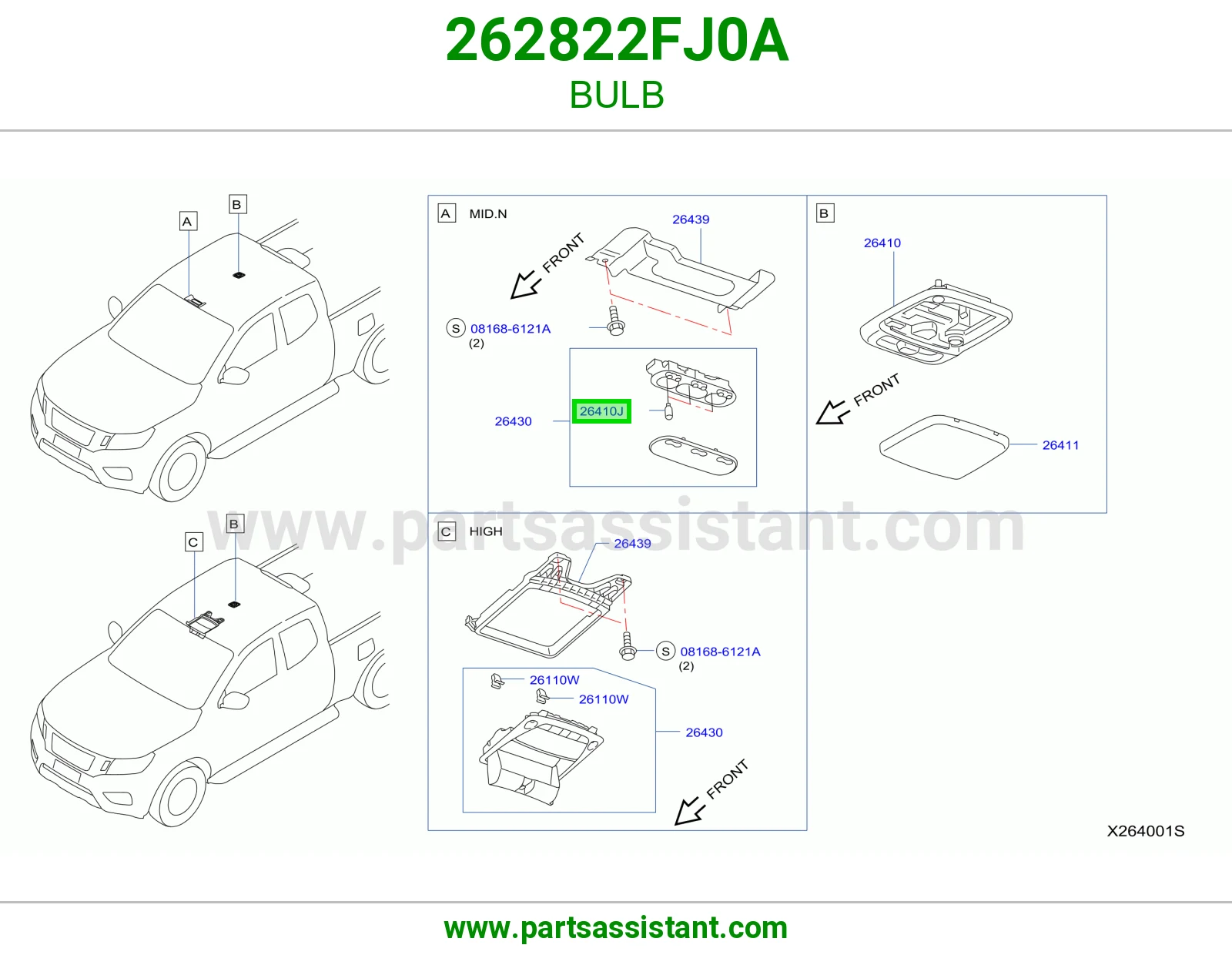 لمبة 262822FJ0A