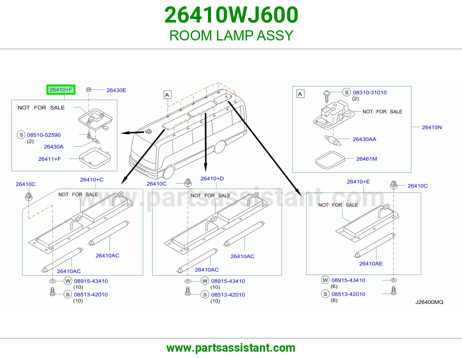 لمبة سقف 26410WJ600