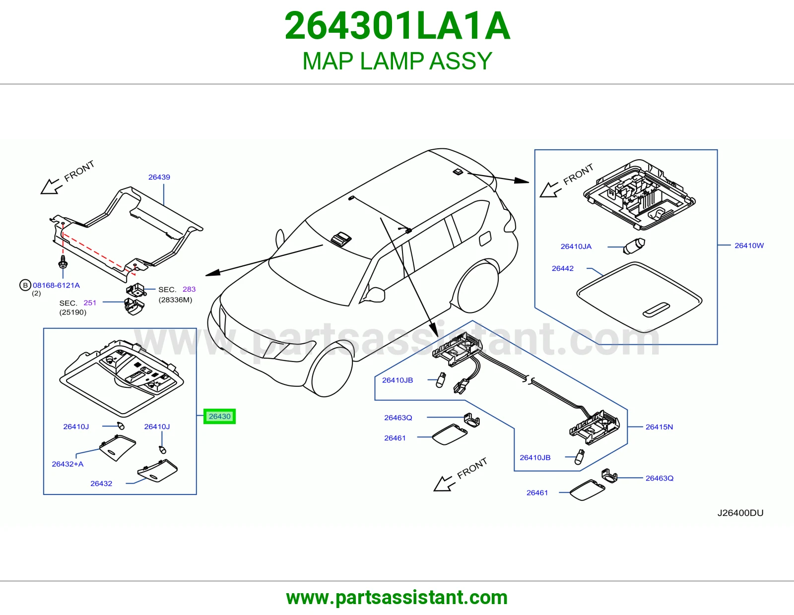 لمبة قراية كاملة 264301LA1A