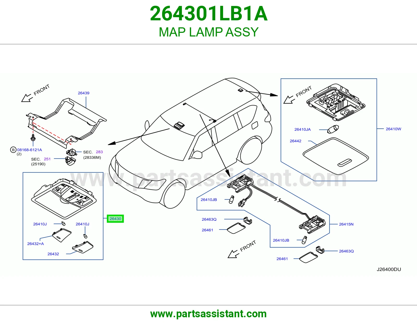 لمبة قراية كاملة 264301LB1A