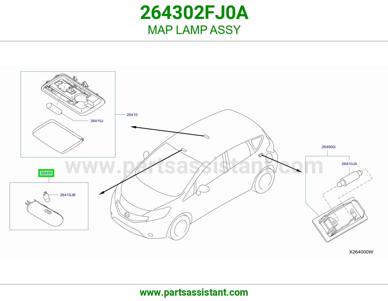 لمبة قراية كاملة 264302FJ0A