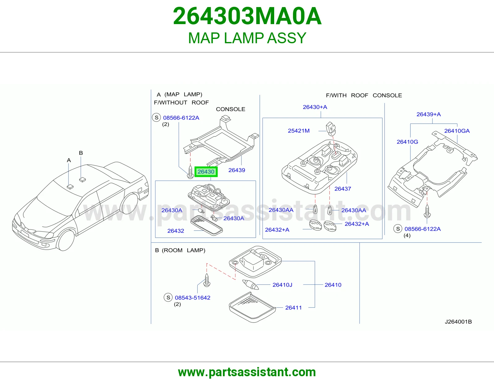 لمبة قراية كاملة 264303MA0A