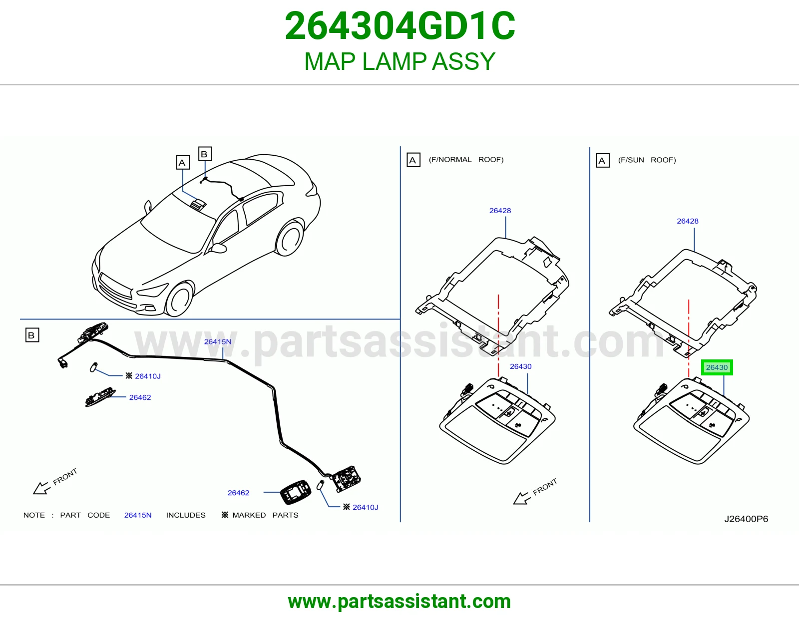 لمبة قراية كاملة 264304GD1C