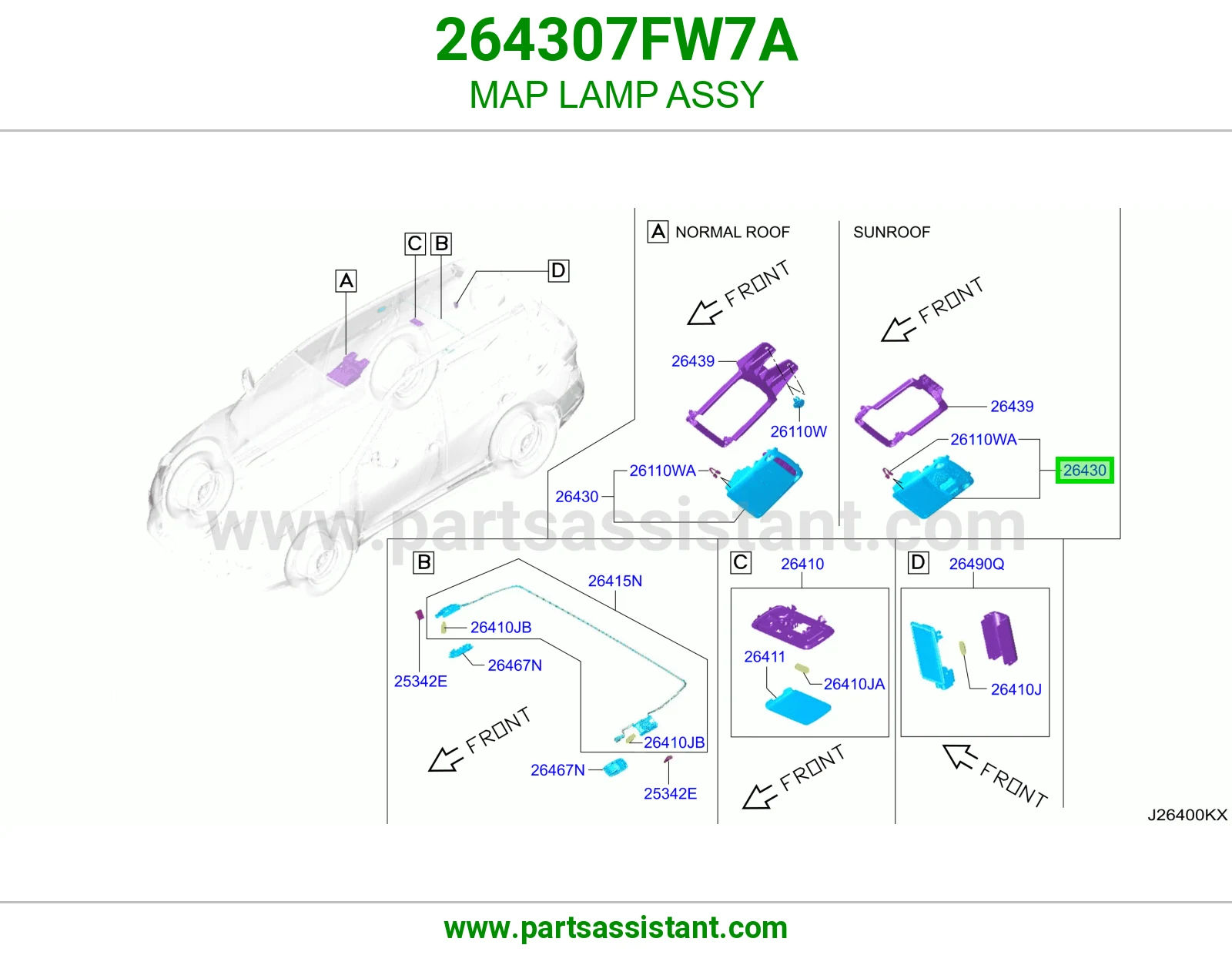 لمبة قراية كاملة 264307FW7A