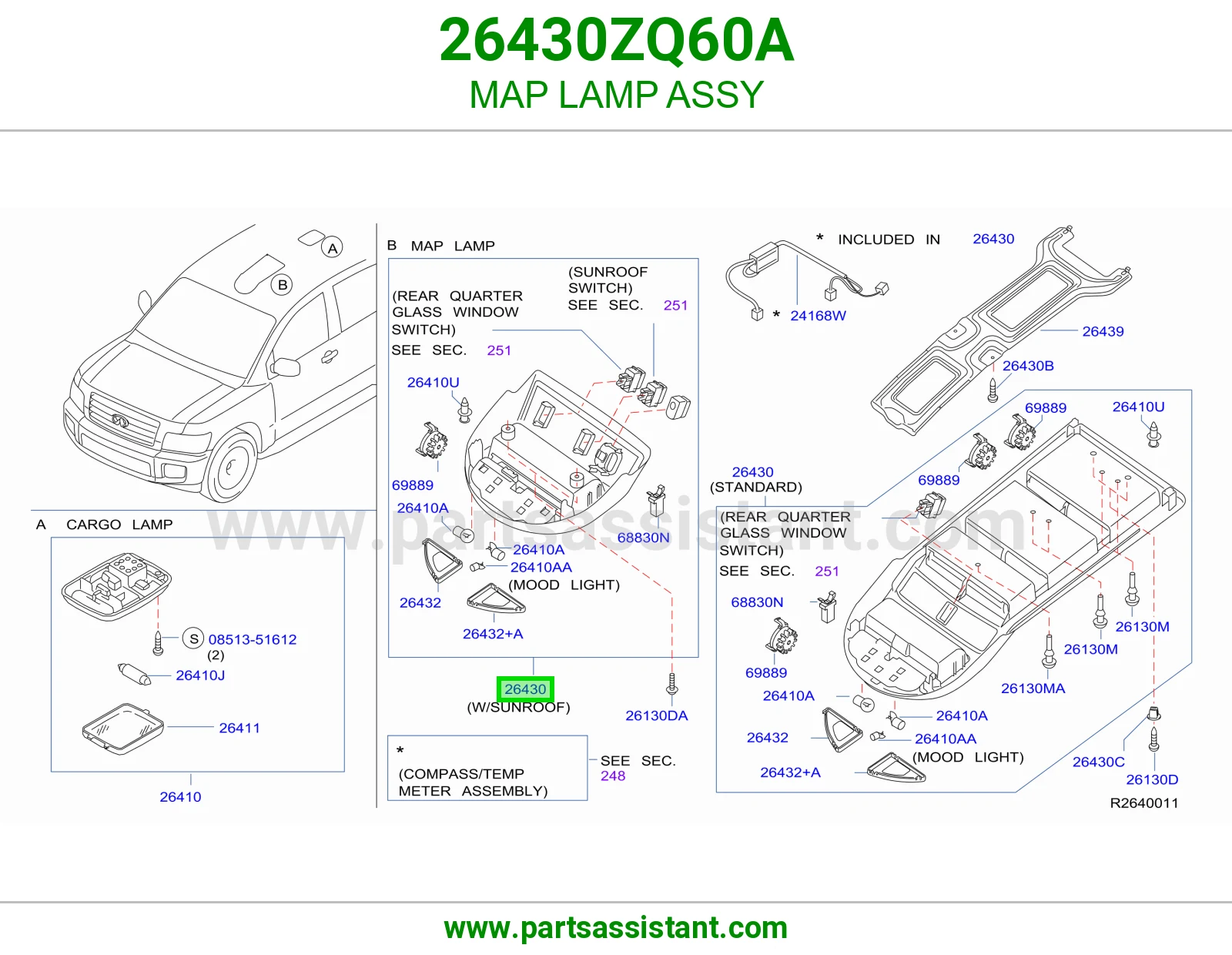 لمبة قراية كاملة 26430ZQ60A