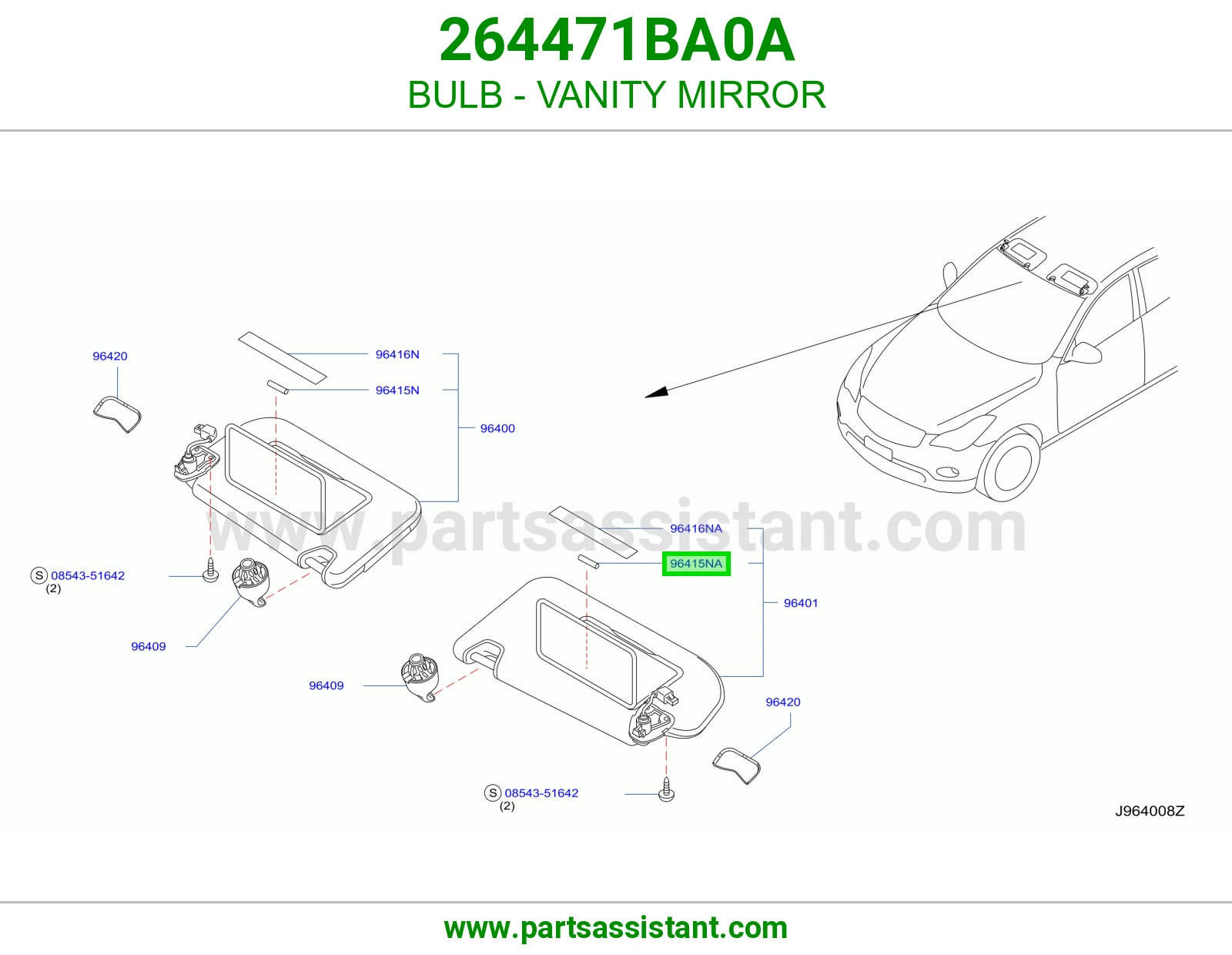 لمبة مراية شماسة 264471BA0A