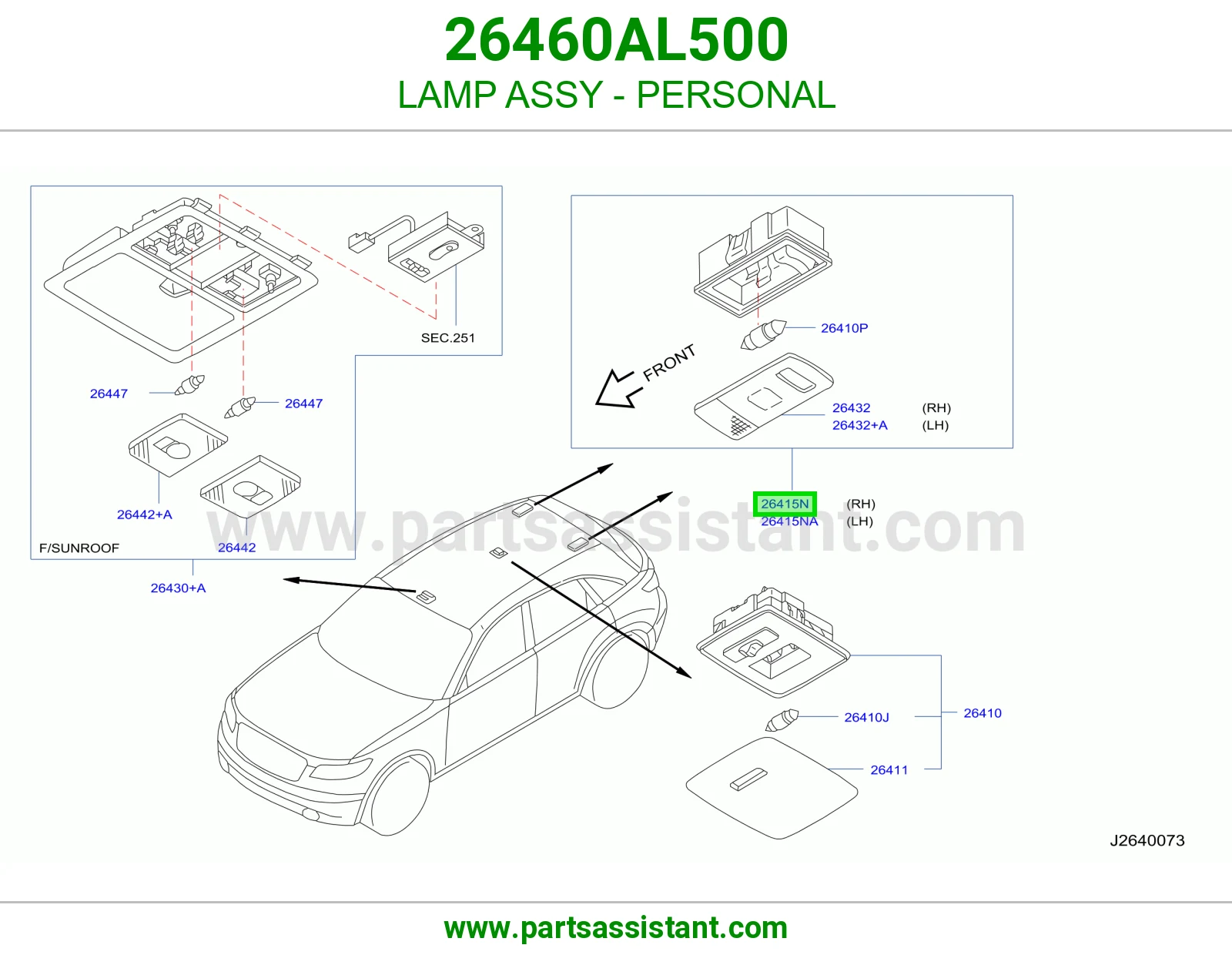 لمبة قراءة كاملة 26460AL500