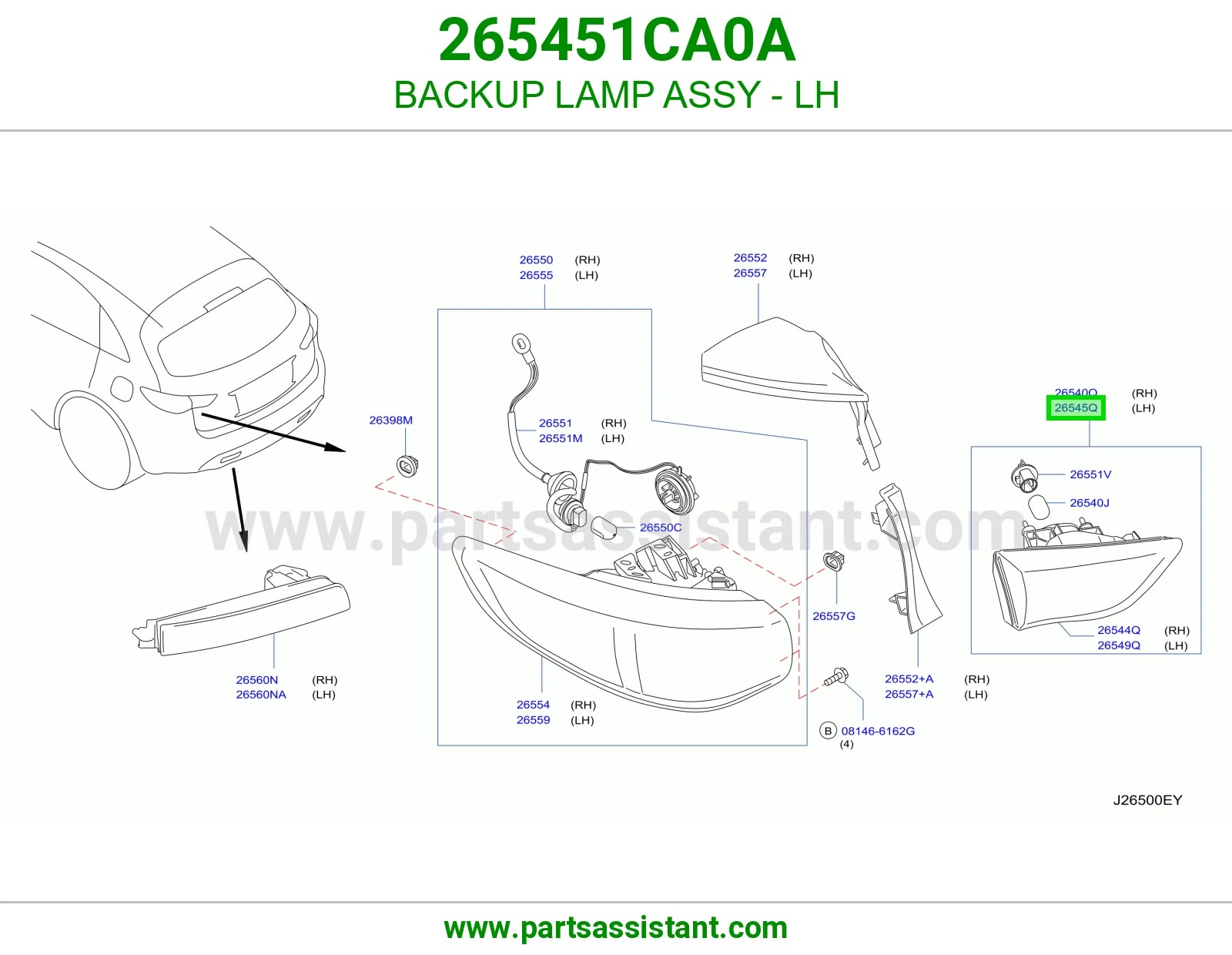 لمبة ريوس يسار كاملة 265451CA0A