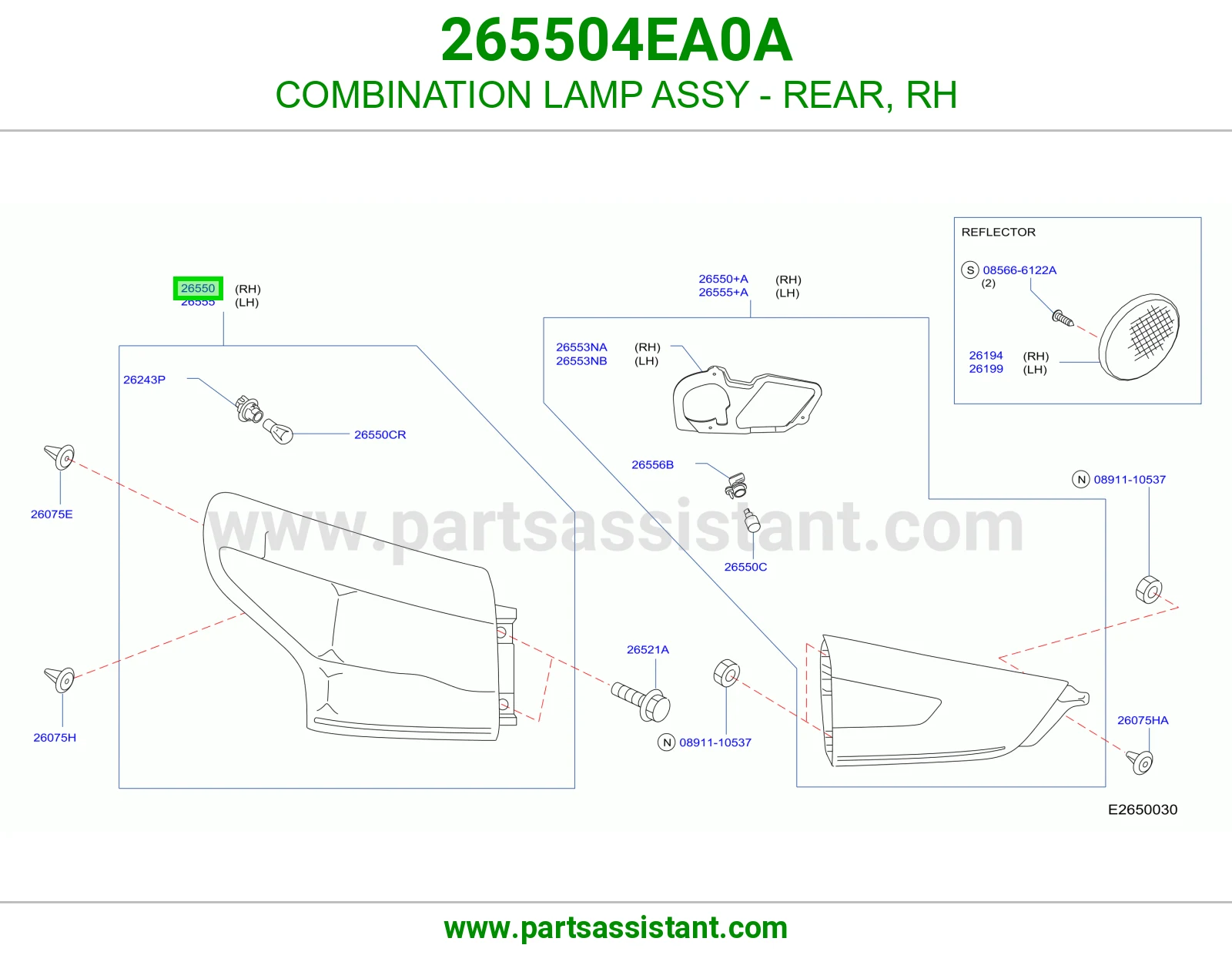 اشاره اسطب خلفي ركن يمين 265504EA0A