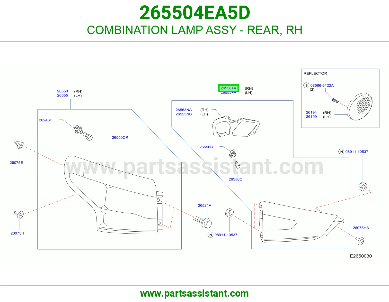 اشاره اسطب خلفي ركن يمين 265504EA5D