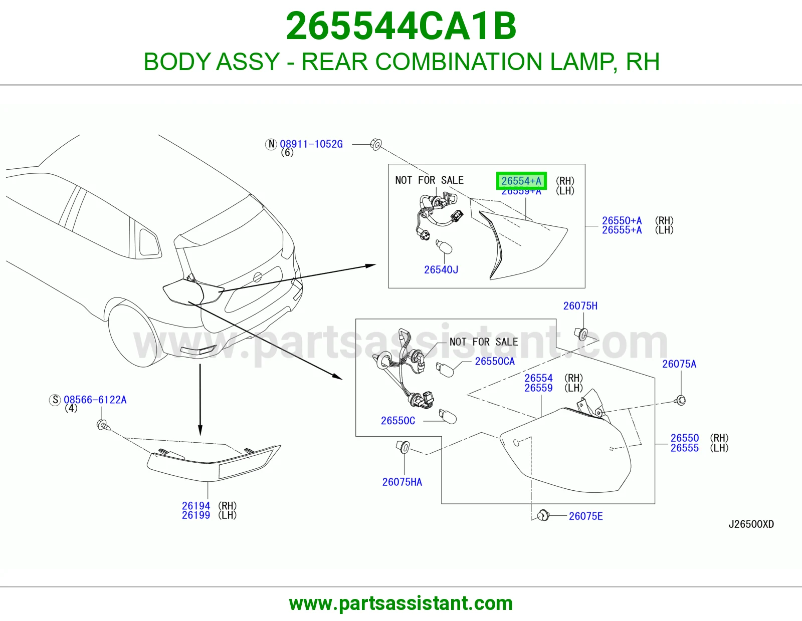 جرم اسطب خلفي يمين 265544CA1B