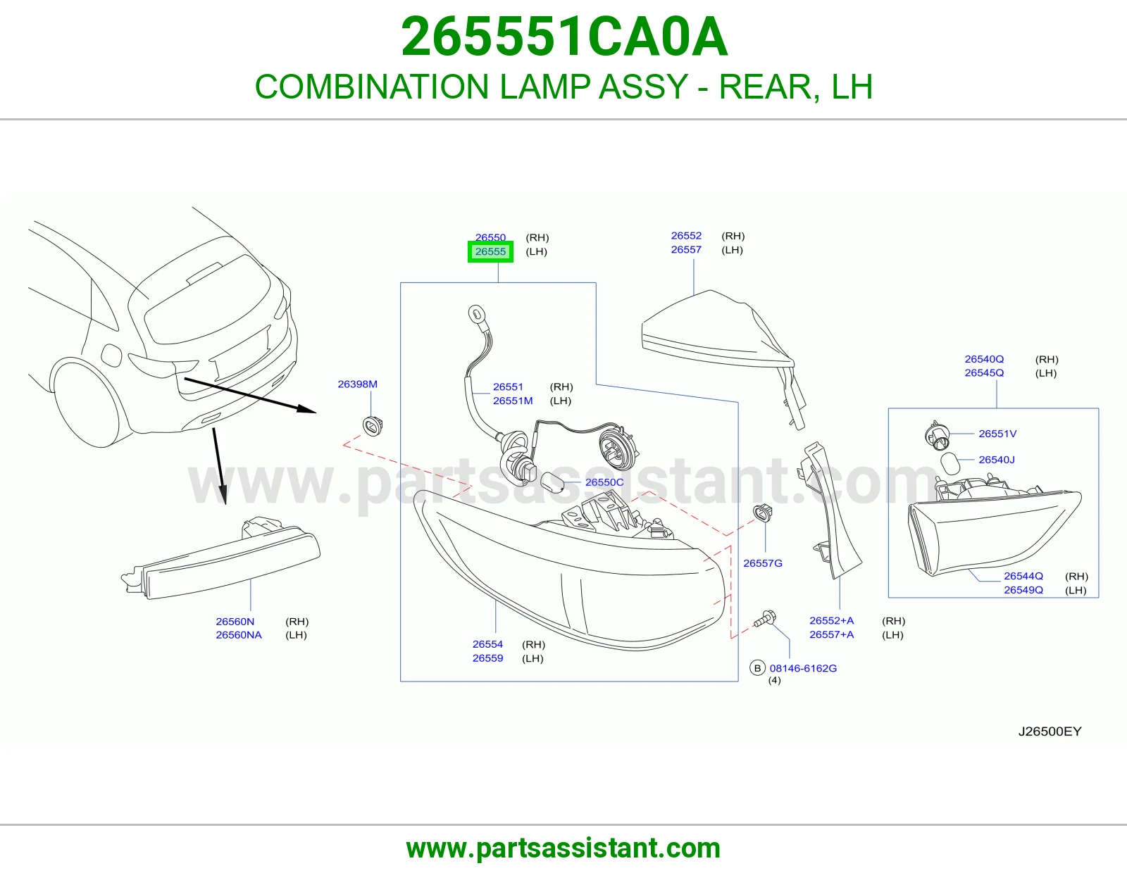 اسطب خلفي يسار 265551CA0A
