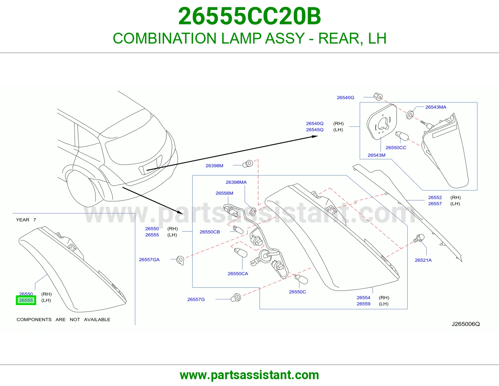 اسطب خلفي يسار 26555CC20B